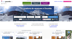 Desktop Screenshot of locationgourette.com